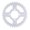 Silver, variant on Primary Drive K301-33 Rear Steel Sprocket - Silver - 33 Tooth