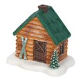 thumbnail image 3 of Quemador de incienso de cabaña navideña, figura decorativa de casa de pueblo navideño, adorno festivo con chimenea para sala de estar o dormitorio, 3 of 9