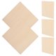 thumbnail image 3 of 5 paneles de madera de tilo para manualidades, láminas de tilo para cortar, madera contrachapada sin tratar, madera para manualidades y adornos., 3 of 7