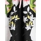thumbnail image 4 of Más el tamaño de los encajes de ganchillo de la impresión floral del entrecruzamiento Tank Top Rosegal Camisetas sin mangas de talla grande, 4 of 5
