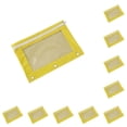 thumbnail image 3 of Bolsa con cremallera Cateissary para suministros de oficina y escuela Amarillo 10Conjunto, 3 of 6