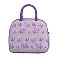 thumbnail image 2 of Reusable Floral Lnsulated Lunch Bag for Women & Men-Leakproof Water-Resistant Cooler Tote,Large Capacity(10.6x8.7x6.3in)for Work,Office,Travel,Picnic,Beach., 2 of 7
