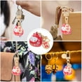 thumbnail image 4 of MasteelfCA Adorable Cat Keychain Lovely Cat Bell Pendant Fortune Cat Ornament Keys Hanging Pendant, 4 of 8