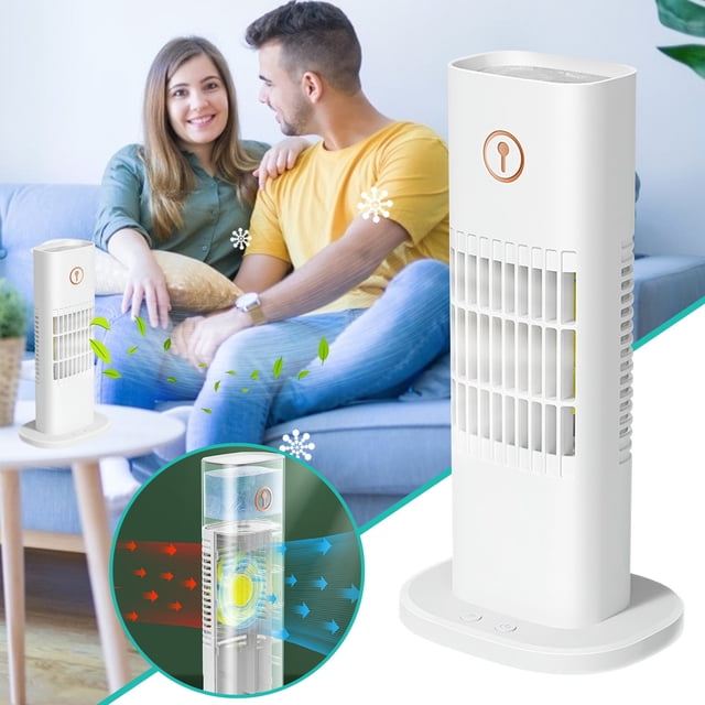 Agiferg Mini Air Conditioning Fan USB Spray Type Water Cooling Fan Desktop Air Cooler
