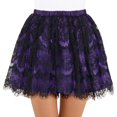 thumbnail image 1 of FAÇON DE CÉLÉBRER LA DENTELLE ADULTE TUTU VIOLET, 1 of 1