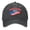 Black, variant on Vintage Washed Baseball Cap for Men and Women, Adjustable Low Profile Dad Hat, Cotton Curved Brim Casual Outdoor Hat,Freedom 250th Flag