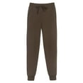 thumbnail image 5 of REORIA Drawstring Fleece Joggers for Women Casual Sherpa Lined Sweatpants Winter Pants with Pockets, 5 of 7