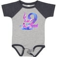 thumbnail image 3 of Inktastic 2nd Birthday Mermaid Tail Boys or Girls Baby Bodysuit, 3 of 5