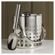 thumbnail image 5 of Mikasa Cheers Cubitera y Pala para Hielo de Acero Inoxidable Plata, 5 of 5