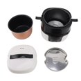 thumbnail image 1 of Mini Rice Cooking Pot, Nonstick Inner Liner High Efficiency Car Rice Cooker 12V100W 24V180W  for Long Distance Travel, 1 of 8