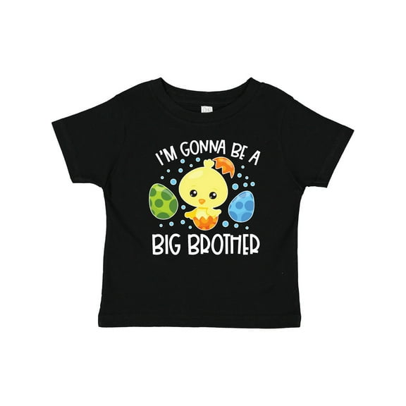 Inktastic Easter I'm Gonna Be a Big Brother with Green and Blue Eggs Boys Baby T-Shirt