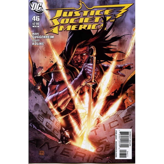 Justice Society of America (2nd Series) #46 VF ; DC Comic Book