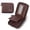 brown, variant on Men's Zipper Wallet Leather Bifold Wallets Slim RFID Blocking Zip Around Credit Card Holder Compact Small Wallet