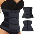 thumbnail image 2 of S Entrenador de cintura, vendaje de arranque, envoltura de sudor para barriga, recortador de cintura de entrenamiento de talla grande para mujeres, 2 of 3