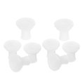 thumbnail image 1 of KAKOWELY Pressure Cooker Parts Replacement 8Pcs White Rubber Float Valves For Pressure In Kitchens, 1 of 8