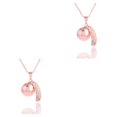 thumbnail image 4 of sweethay Collar con colgante para mujer, Gargantilla bonita, compromiso, aniversario, joyería artística, trabajo, banquete, accesorios de Type2 NO2, 4 of 6