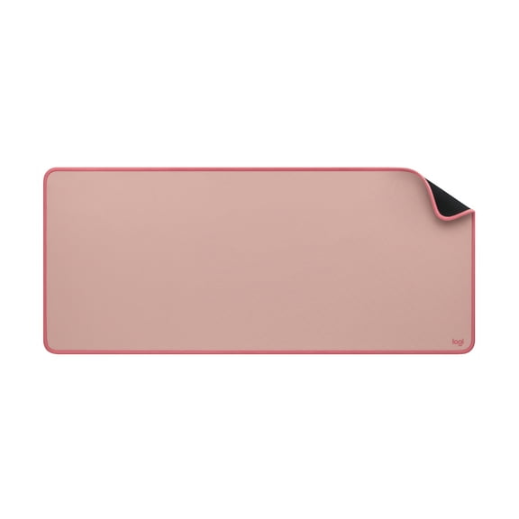Logitech Desk Mat - Studio Series, Multifunctional Large Desk Pad, Extended Mouse Mat, Dark Rose