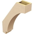 thumbnail image 5 of Ekena Millwork 5"W x 18"D x 24"H Imperial Rough Cedar Woodgrain TimberThane Knee Brace, Primed, 5 of 6