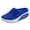 Blue, variant on Willtoo Women Mesh Air Cushion Orthopedic Walking Shoes Slip-on Platform Sneakers Breathable Lightweight with Arch Support Wedge Rocker Shoes Black US-8.5（EU-41）