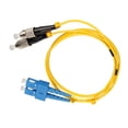 thumbnail image 1 of Cable de Conexión de Fibra FC a SC de 05 Metros Puente de Cable de Fibra óptica Gigabit de PVC Grueso de Modo único Dúplex de Núcleo SM SC a FC ANGGREK Otros, 1 of 8