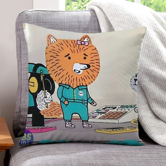 Carl the Collector Super Soft Pillowcase for Home Decor, Suitable for Living Room, Bed, Sofa, 18×18 Inches