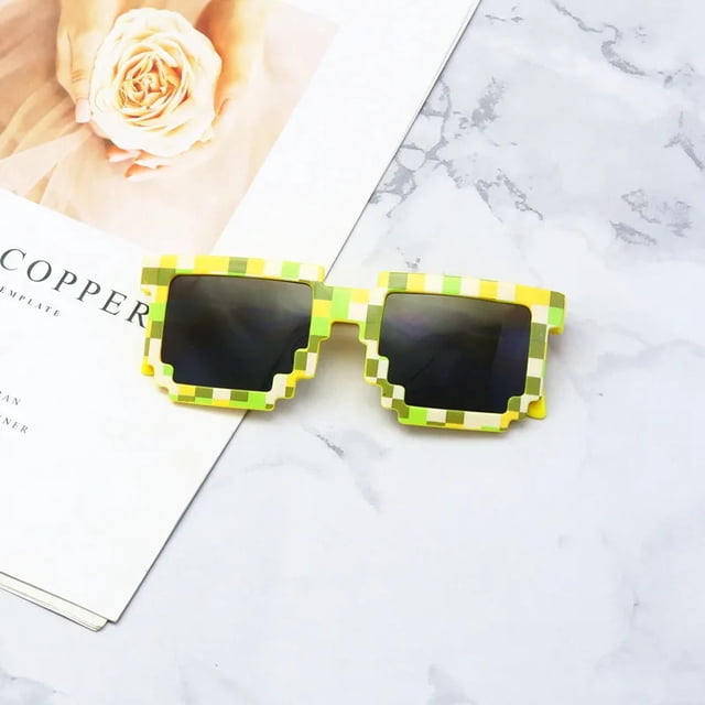 Typpkmm Funny Kids Sunglasses Cosplay Action Game