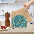 thumbnail image 6 of Napkin Holder Orange and White Flower Print Thick U Shape Acrylic Non Slip Space Saving for Kitchen, 6 of 9