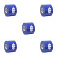 thumbnail image 2 of Soidarity Cinta elástica Soporte muscular Deportes Adhesivo Vendaje Gimnasio Fitness Correa muscular, Azul oscuro 5cmx5m Type2 NO2, 2 of 6