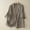 Beige, variant on Yrmaups Casual Loose Fit Linen Button Down Jacket for Women, 3/4 Sleeve Collared Shirt, Lightweight Breathable Travel Office Daily Outfit, Blue XL
