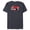 Navy Heather, variant on Valentine's Day Lil Sis Gift Family Matching Trip - Short Sleeve Blended T-Shirt for Adults - Customized-Cardinal Red