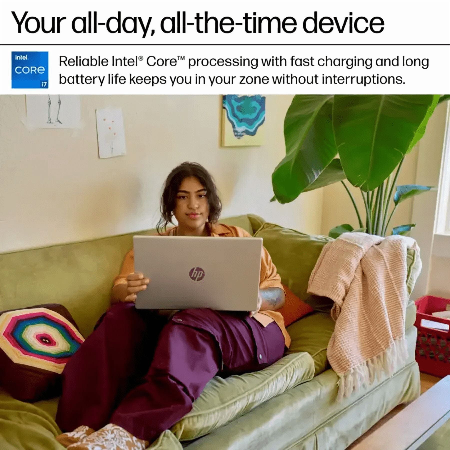 HP Laptop on Sale Clearance 2025 | 15.6" HD Touchscreen Laptop | AMD Ryzen 5 7520U (Beat Intel Core i7-4930K) | 16GB LPDDR5 RAM | 256GB SSD | Wi-Fi 6 | Windows11 | W/Mouse