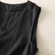 thumbnail image 5 of Vestidos Casuales Para Mujer, Blusas De Mujer De Moda Blusa de lino sintético para mujer, color liso, con botones, sin mangas y cuello en V, 5 of 5