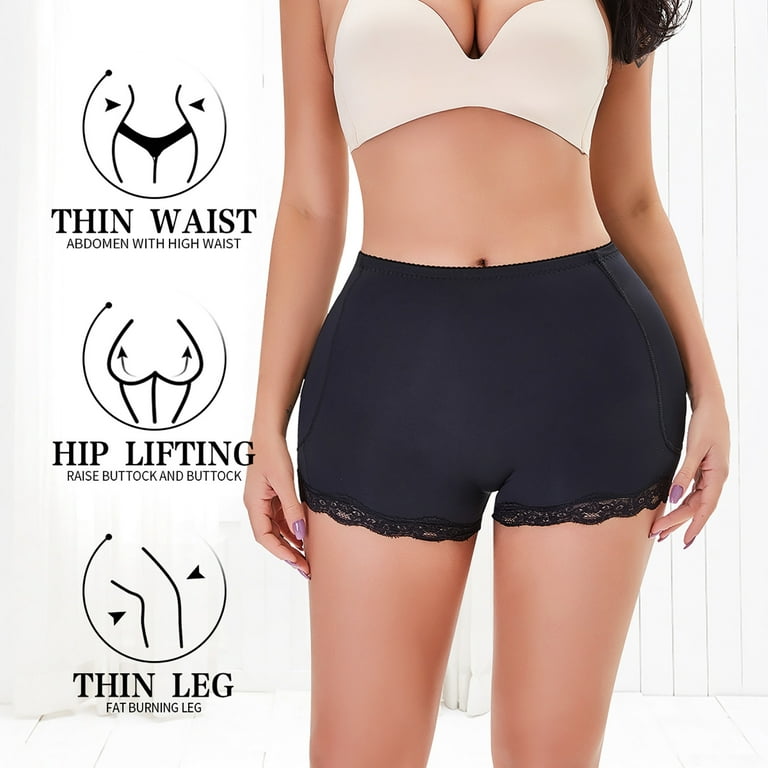 Tummy Control Shapewear For Women Women's High Waist Alterable Button  Lifter Hip And Hip Tucks In Pants Shapewear For Women Clearance