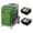 Gray Frame, variant on Zuca 18" Sport Bag - Green Screen with 2 Small Utility Pouch (Red Frame)