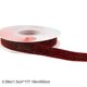 thumbnail image 3 of Cinta de Terciopelo Burdeos de 5 Yardas con Purpurina Satinada Flocada de 1 a 4 Cm de Ancho, Ideal para Envolver Regalos Navideños, Hacer Moños, Decorar Fiestas y Manualidades., 3 of 6