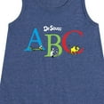 thumbnail image 3 of Dr. Seuss - ABC Book Characters - Toddler and Youth Girls A-line Dress, 3 of 6