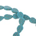 thumbnail image 3 of 30 Pedazos de Turquesa, Se Pueden Usar para un Hermoso Collar, , Aretes, Tobilleras, Pinzas para el Cabello - Azul Macarena Cuentas de hojas de turquesa natural, 3 of 8