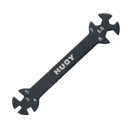 

Multifunctional Special 6 in 1 RC Wrench Tool for Turnbuckles RC Car (Black)
