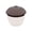 Brown, variant on Acorn Shape Snail Trap Reusable Beer Bait Snail Catcher For Garden Farm Vegetable Beds Flower Pots Pest Control(Brown-11.4Cm)