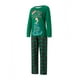 thumbnail image 3 of Conjunto de pijama navideño a juego para toda la familia Fiomva, pijama navideño de algodón con diseño de ciervo, pijamas para papá, mamá y niños., 3 of 8