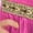 Hot Pink, variant on Raenseen Girls Medieval Velvet Dress Long Flare Sleeve Retro Patterned Band Dresses Light Blue 8