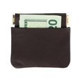 thumbnail image 2 of CTM Leather Push Mouth Coin Wallet with Card Slots, 2 of 3