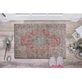 thumbnail image 6 of Front Door Rug, Moroccan Design Rug, Kitchen Rug, Floral Rug, Moroccan Design Rug, Floral Pattern Rug, Nursery Rugs, Large Rug, Turkish Rug, 2.6'x9.2' - 80x280 cm, 6 of 8