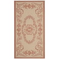 thumbnail image 2 of Safavieh Courtyard Elena Oriental Indoor/Outdoor Area Rug, Natural/Terracotta, 2'7" x 5', 2 of 9