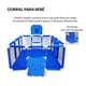 thumbnail image 2 of Corral Bebe Gimnasio De Juegos Porterías Y Tablero Infantil Modelo Gris, 2 of 4