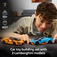 thumbnail image 4 of LEGO Speed Champions Lamborghini Revuelto & Huracán STO Car Toys - Building Toy for Pretend Play for Boys & Girls, Ages 10+ - Gift for Birthdays - Model Car Kit Display - 77238, 4 of 8