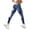 Blue, variant on CHENge Leggings with Pockets for Women Retro Quick-Drying Seamless Leggings for Women - High Waisted Tummy Control Yoga Pants for Workout Gym Black Leggings Plus Size Dance