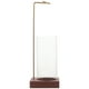 thumbnail image 1 of Porta incienso con base de madera, porta varillas de incienso, cenicero de cristal invertido con clip, 1 of 8