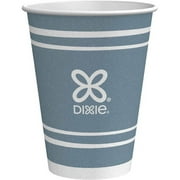 Dixie To Go All Occasion Insulated Disposable Paper Cups, 12 fl oz, Printed Food & Drink Multicolor, 160 Count