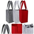 thumbnail image 2 of GETAJGHSD Wine Bottle Carrier Bags Felt 3Pcs 6.29X6.29X18.86in, 2 of 8
